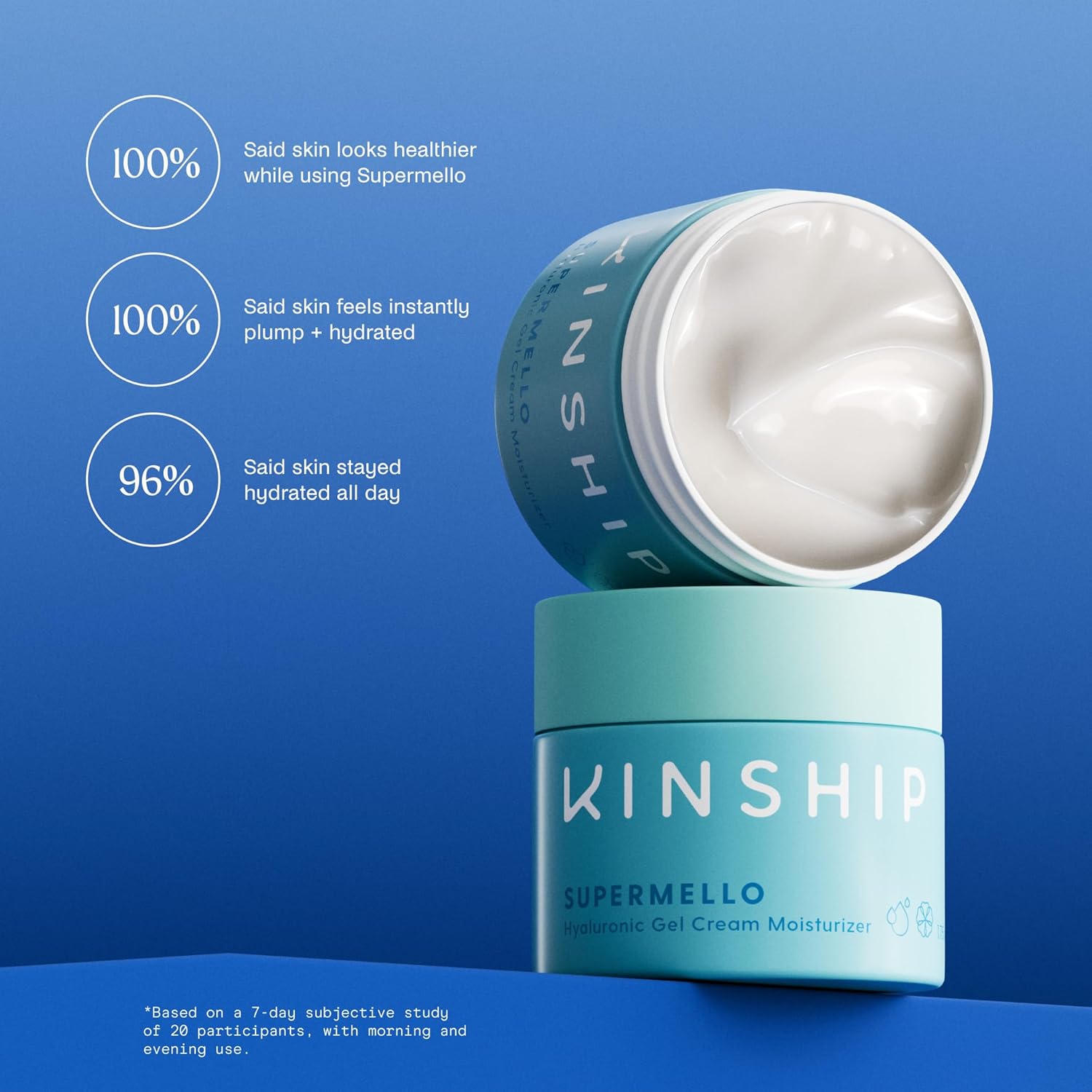 Kinship Supermello Hyaluronic Gel Cream Moisturiser 50ml