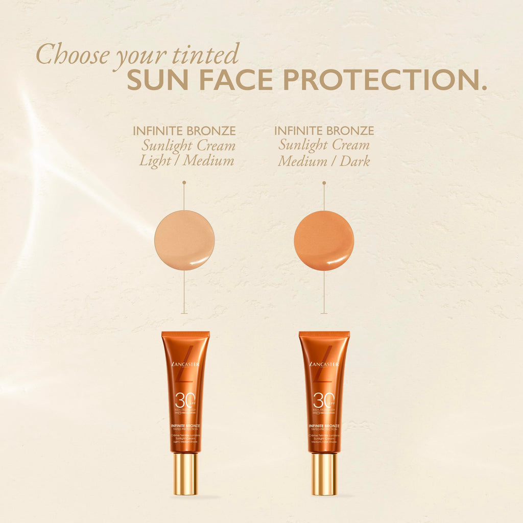 Lancaster Infinite Bronze Sunlight Cream SPF30 50ml - Medium/Dark