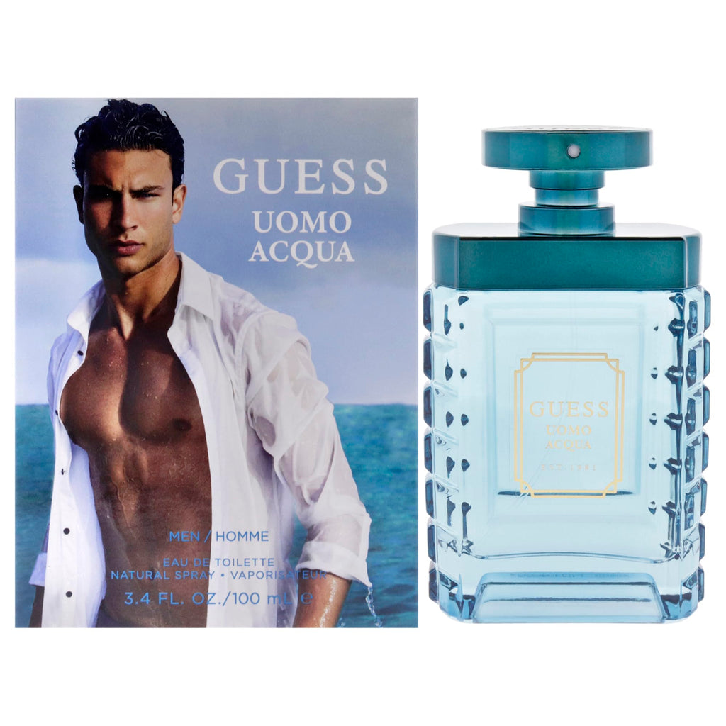 Guess Uomo Acqua Eau de Toilette 100ml Spray