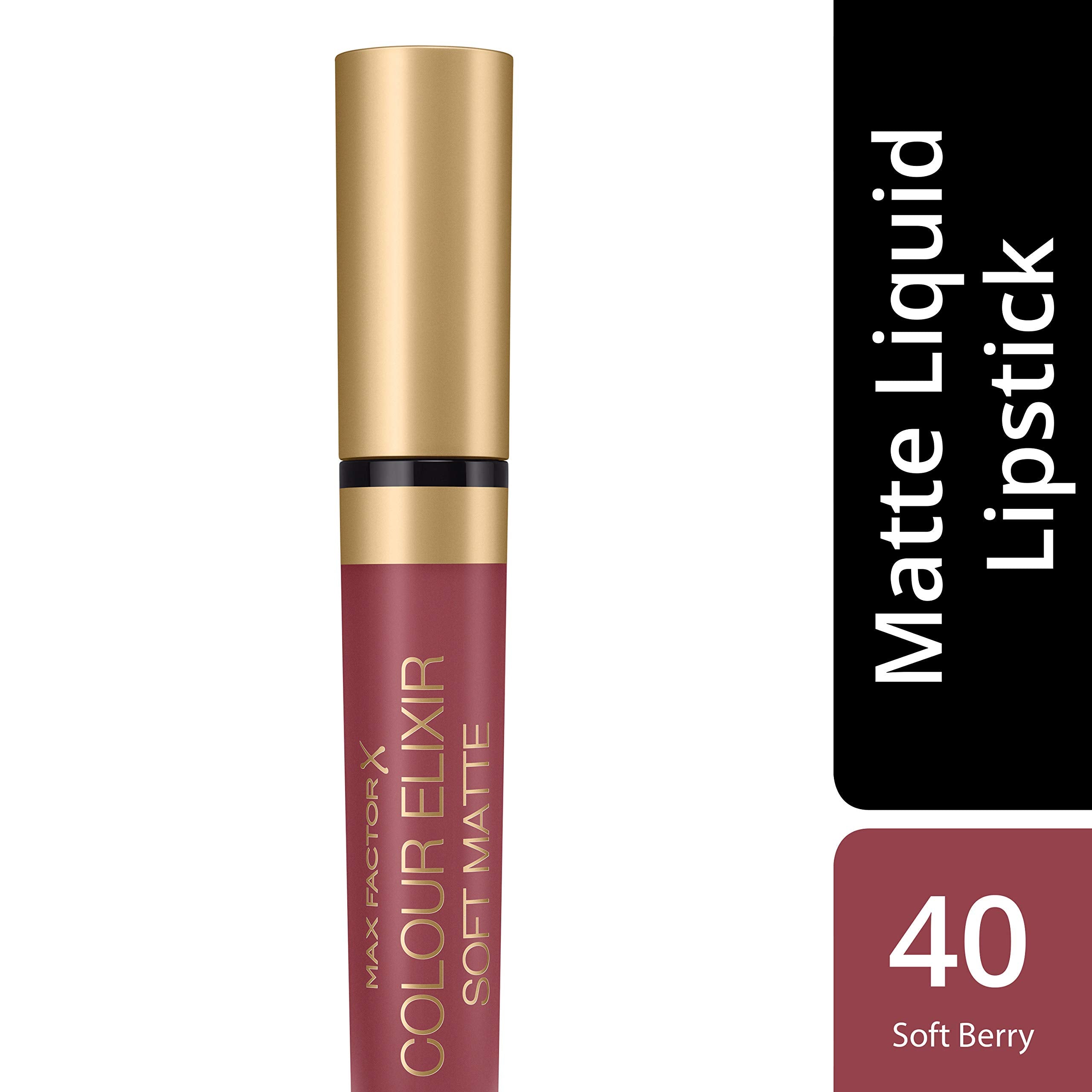 Max Factor Colour Elixir Soft Matte Lipstick 4ml - 40 Soft Berry