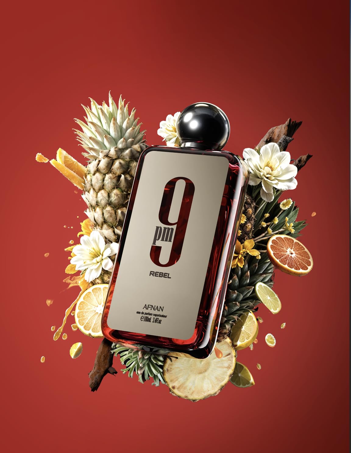 Afnan Perfumes 9PM Rebel Eau de Parfum 100ml Spray