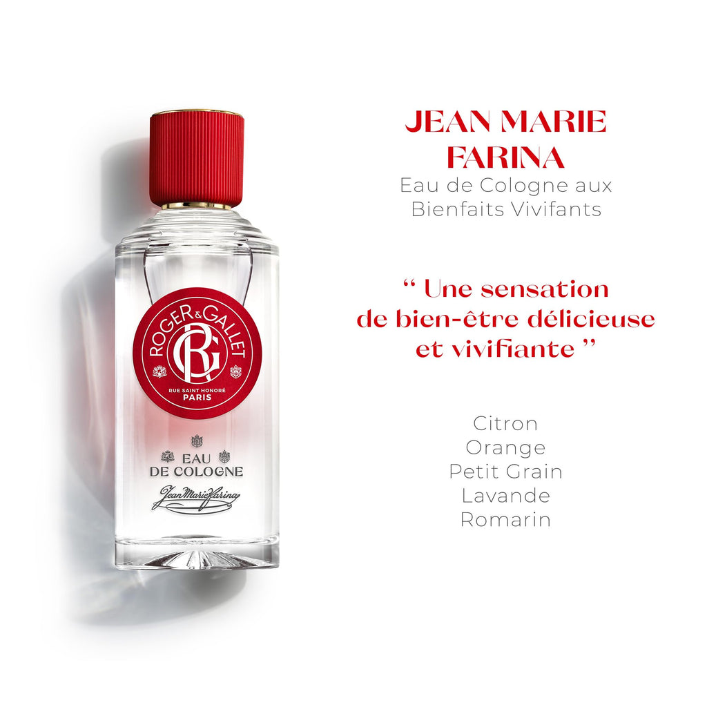 Roger  Gallet Jean-Marie Farina Eau de Cologne 100ml - Eau de Cologne at MyBeautyBoutique by Roger Gallet
