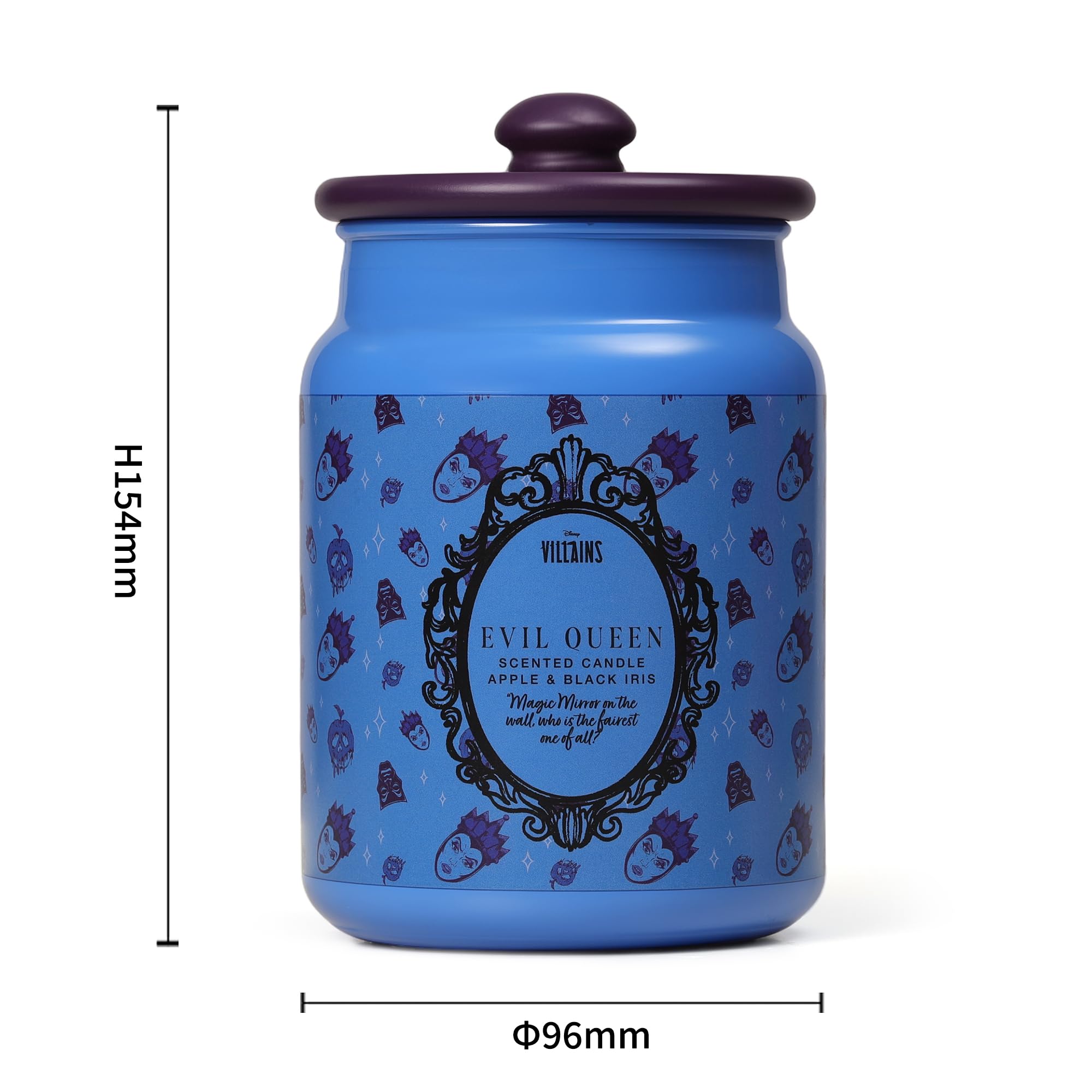 Disney Villains Evil Queen Apple & Black Iris Scented Candle 430g
