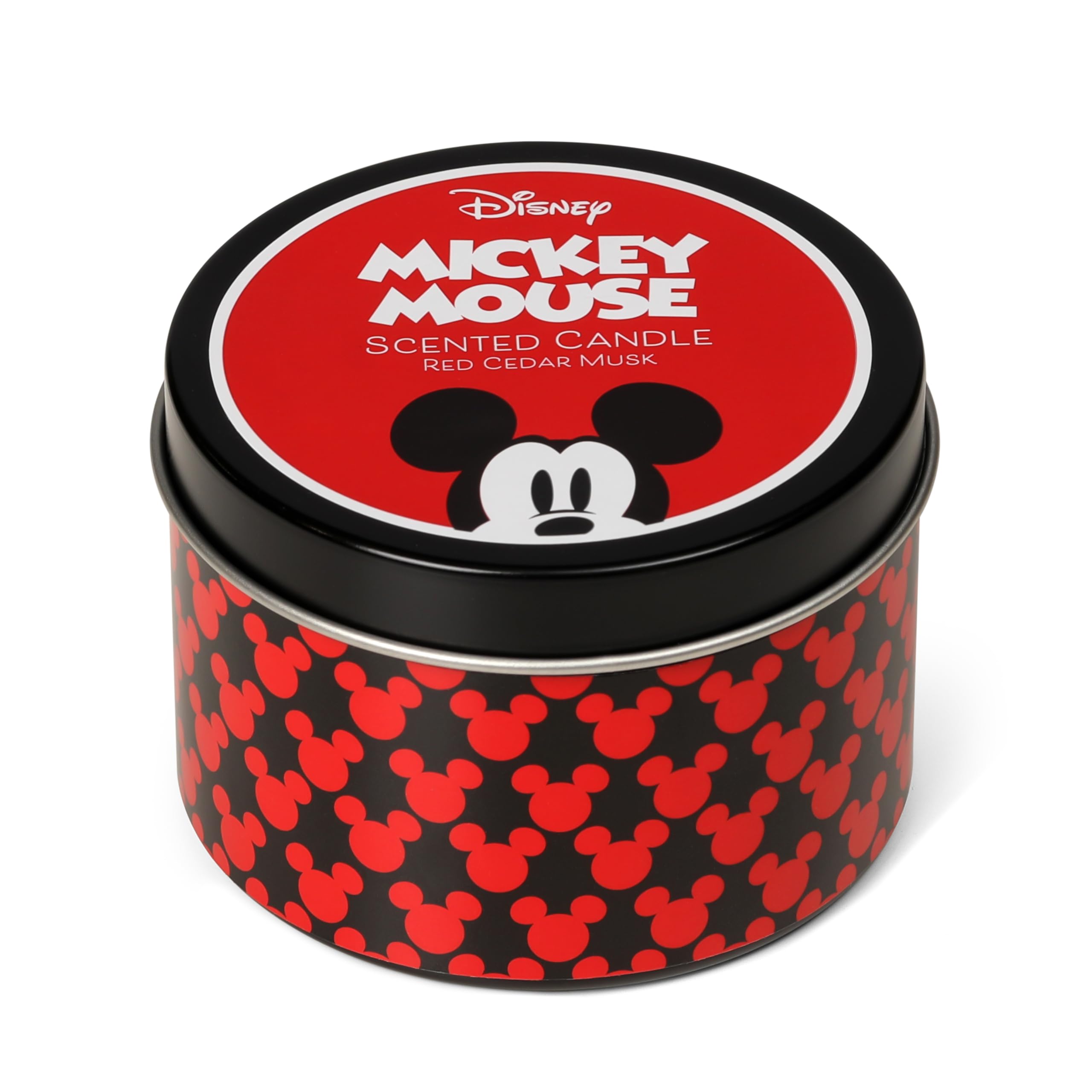 Disney Mickey Mouse Red Cedar Musk Scented Candle 175g