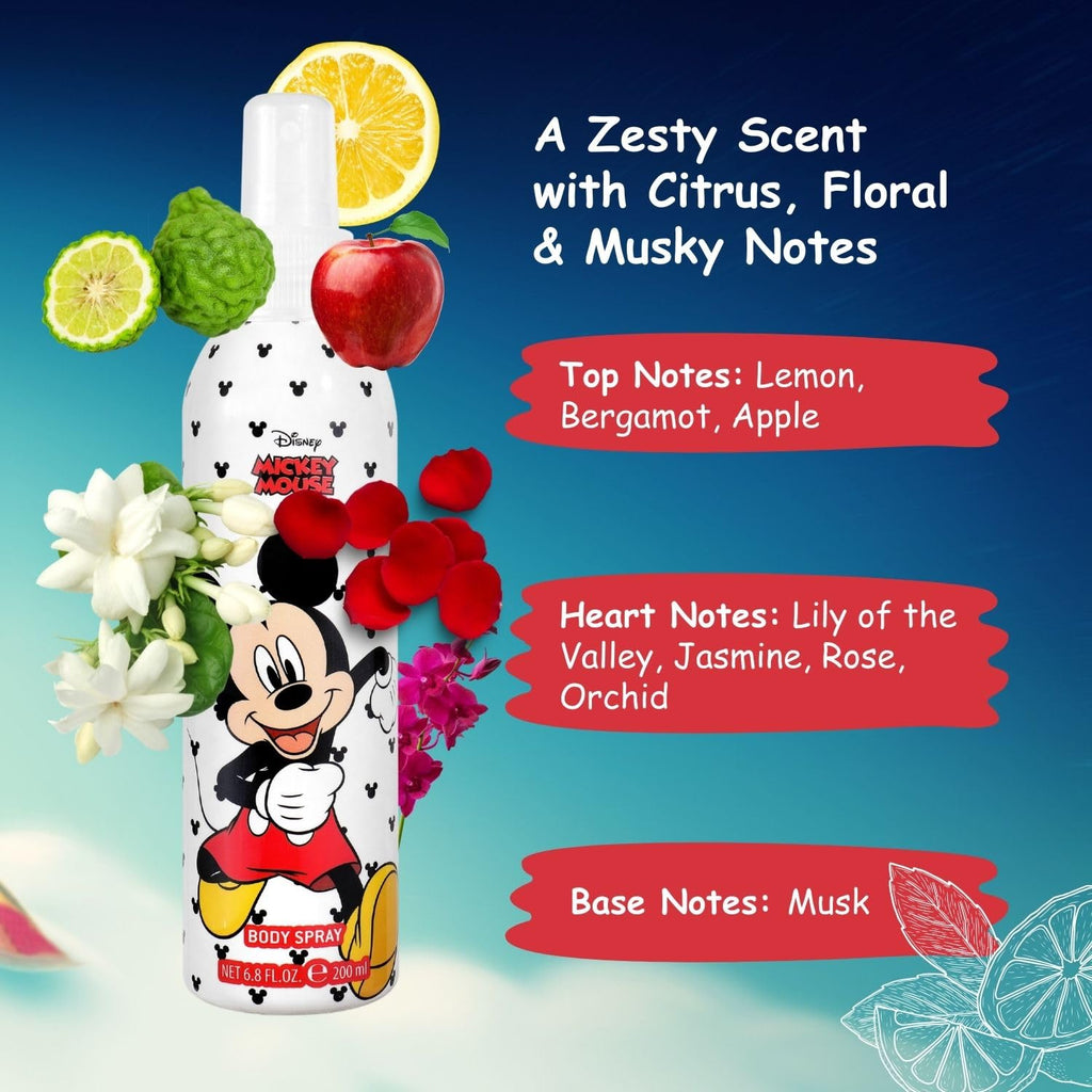 Disney Mickey Mouse Cool Cologne Spray 200ml