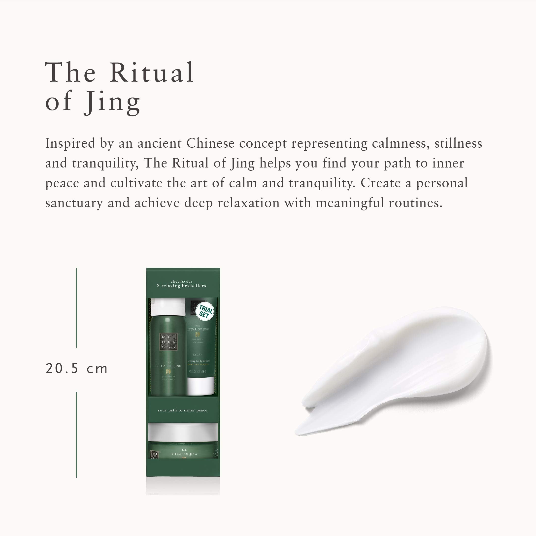 Rituals The Ritual of Jing Gift Set 50ml Shower Gel + 125ml Body Scrub + 70ml Body Cream