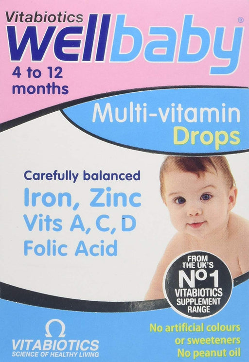 Vitabiotics Wellbaby Multi-Vitamin Drops