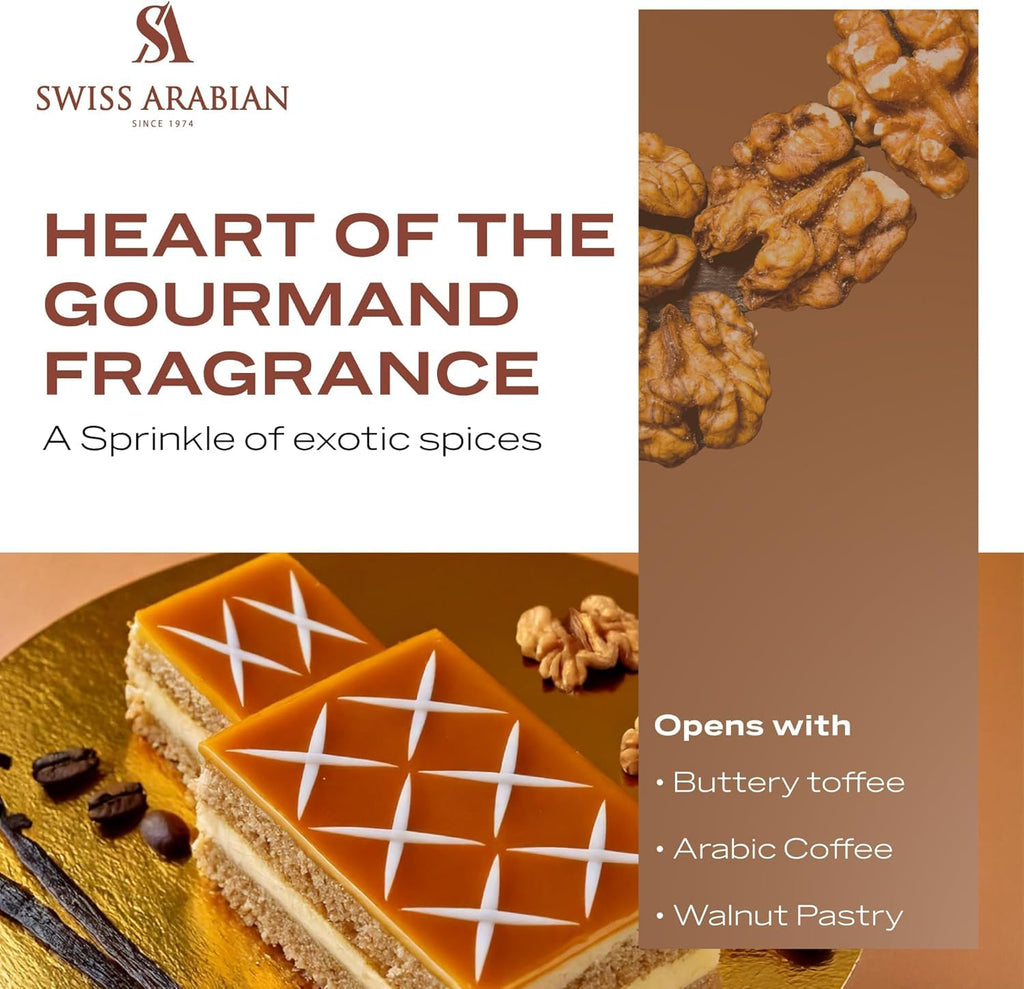 Swiss Arabian Shaghaf Vanilla Toffee Eau de Parfum 75ml Spray