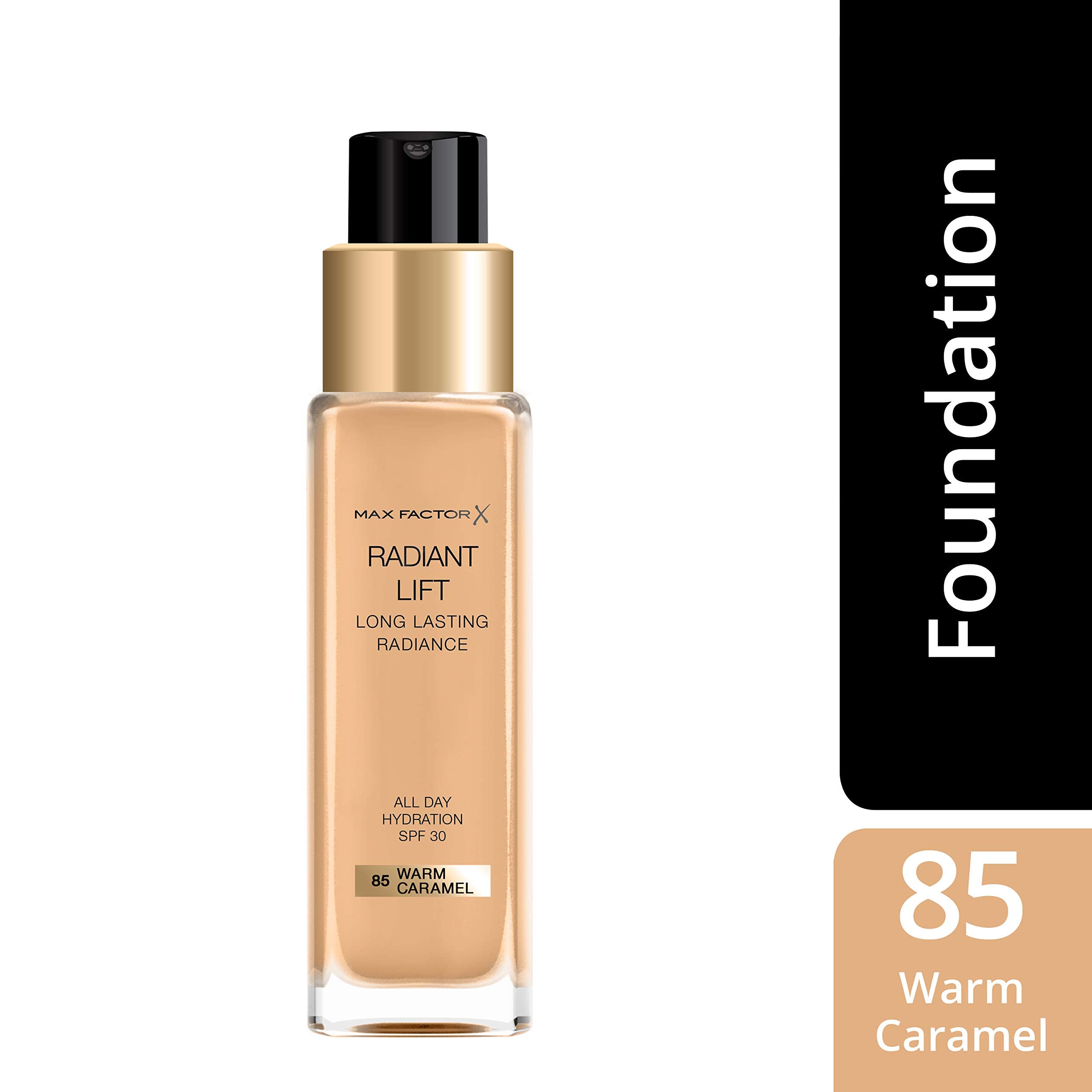 Max Factor Radiant Lift Foundation SPF30 30ml - 085 Warm Caramel