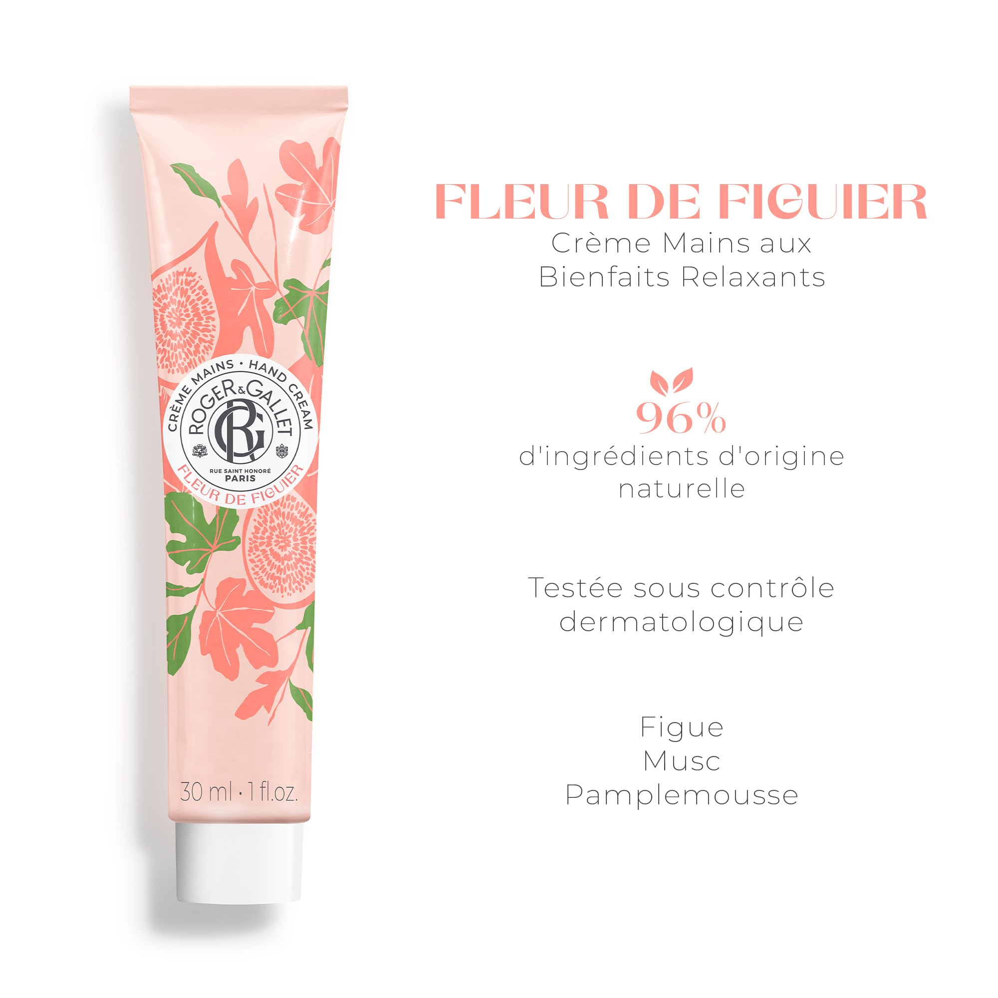 Roger  Gallet Fleur De Figuier Hand Cream 30ml