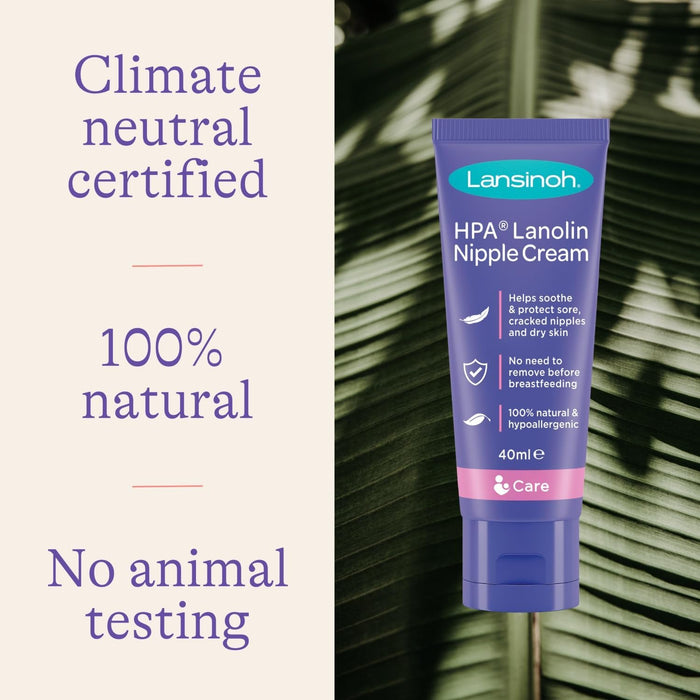 Lansinoh HPA Lanolin 40ml - The Ultimate Relief for Sore Nipples and Cracked Skin