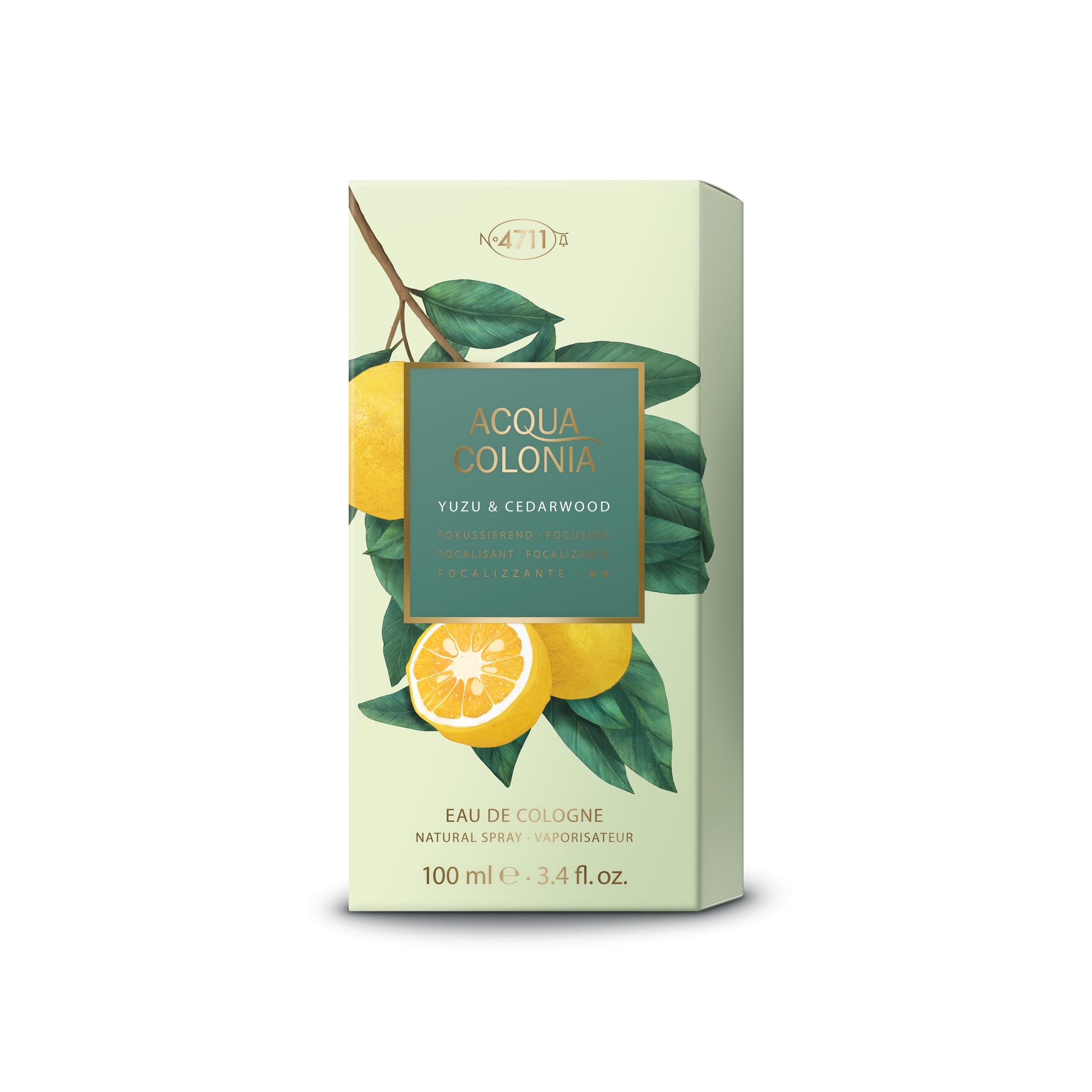 Mäurer & Wirtz 4711 Acqua Colonia Yuzu & Cedarwood Eau de Cologne 100ml Spray