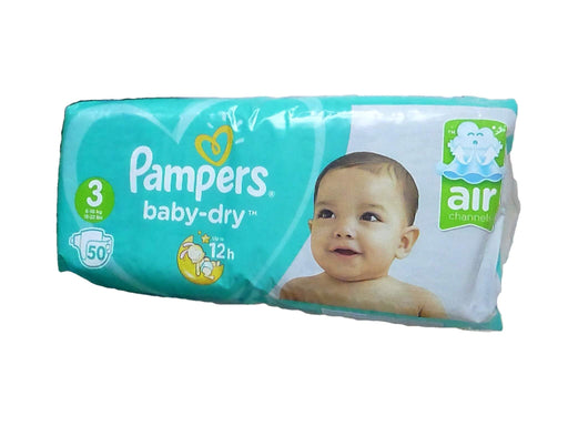 Pampers Baby Dry Carry Pack Nappies Midi Size 3