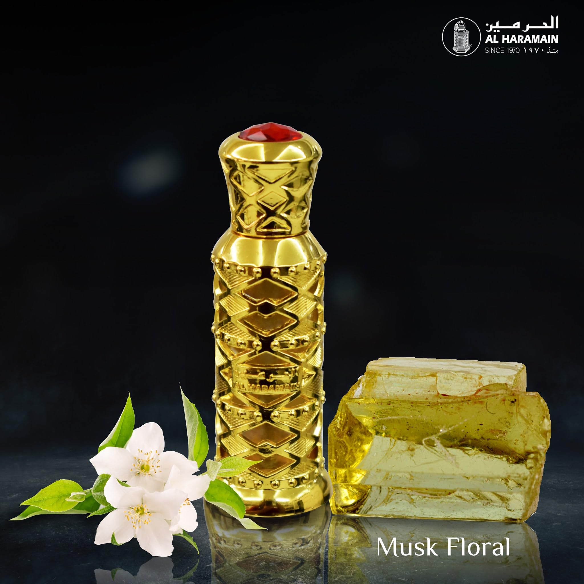 Al Haramain Musk Floral Perfume Oil 12ml