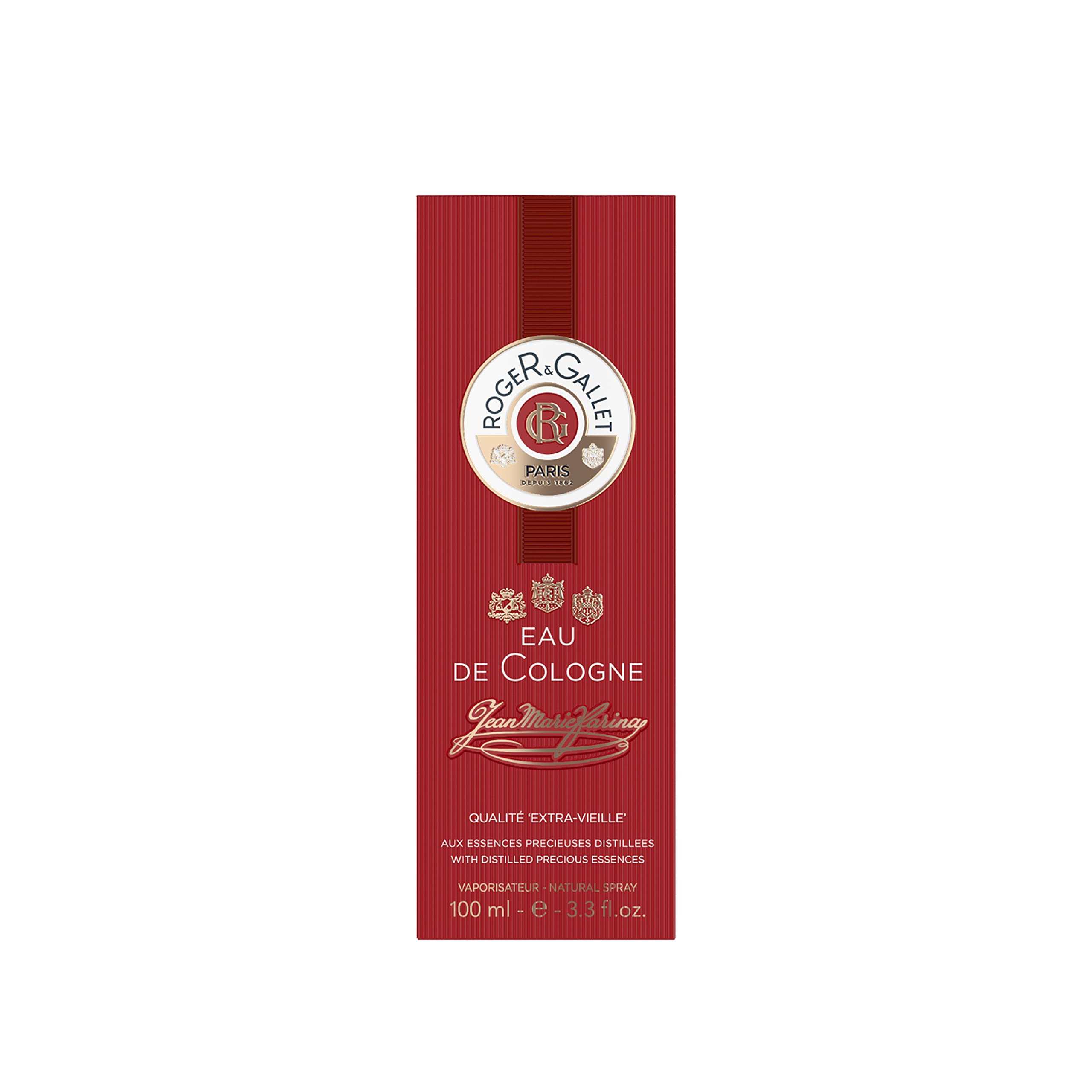 Roger & Gallet Jean Marie Farina Extra Vieille Eau de Cologne 100ml Spray - Eau De Cologne at MyBeautyBoutique by Roger & Gallet
