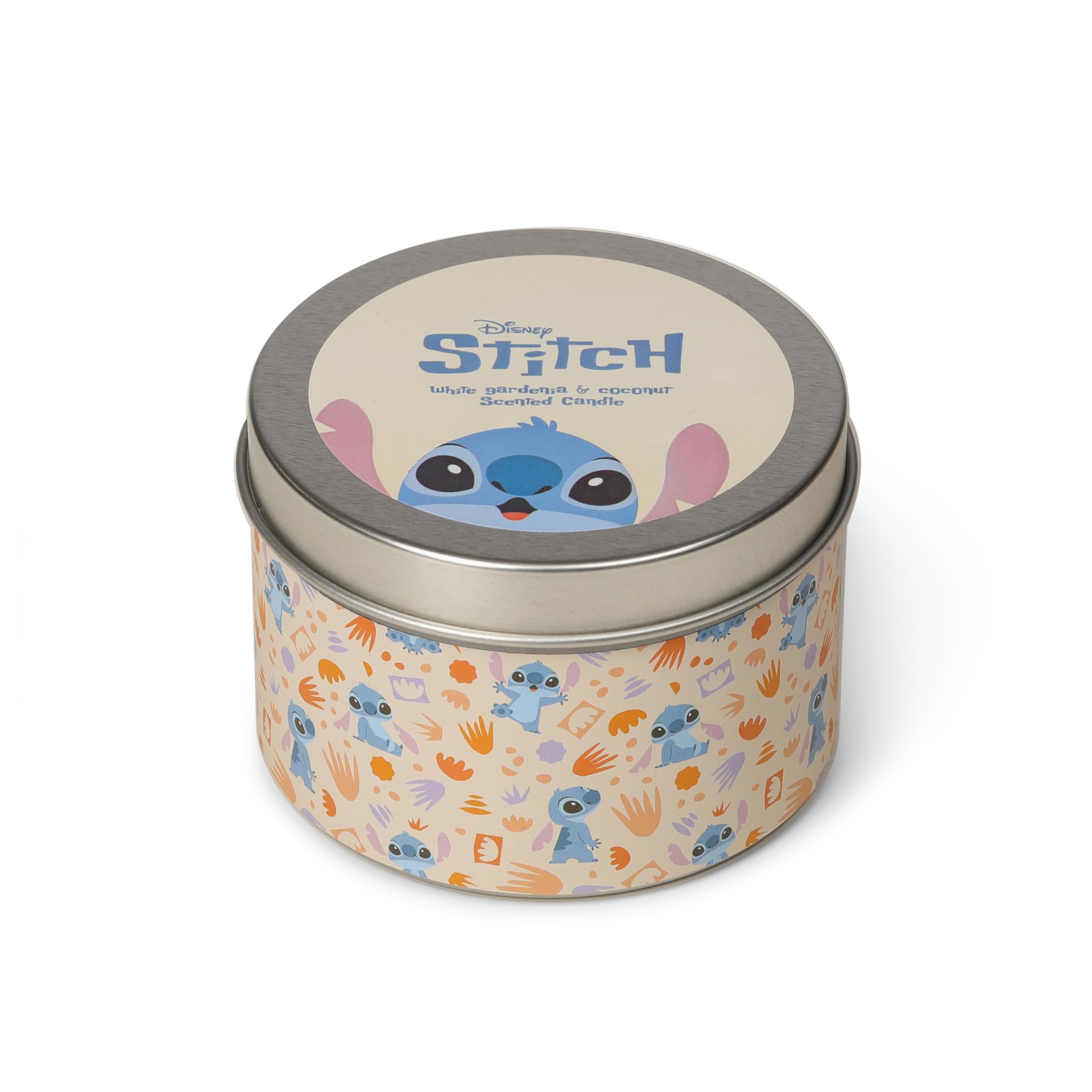 Disney Stitch White Gardenia & Coconut Scented Candle 190g