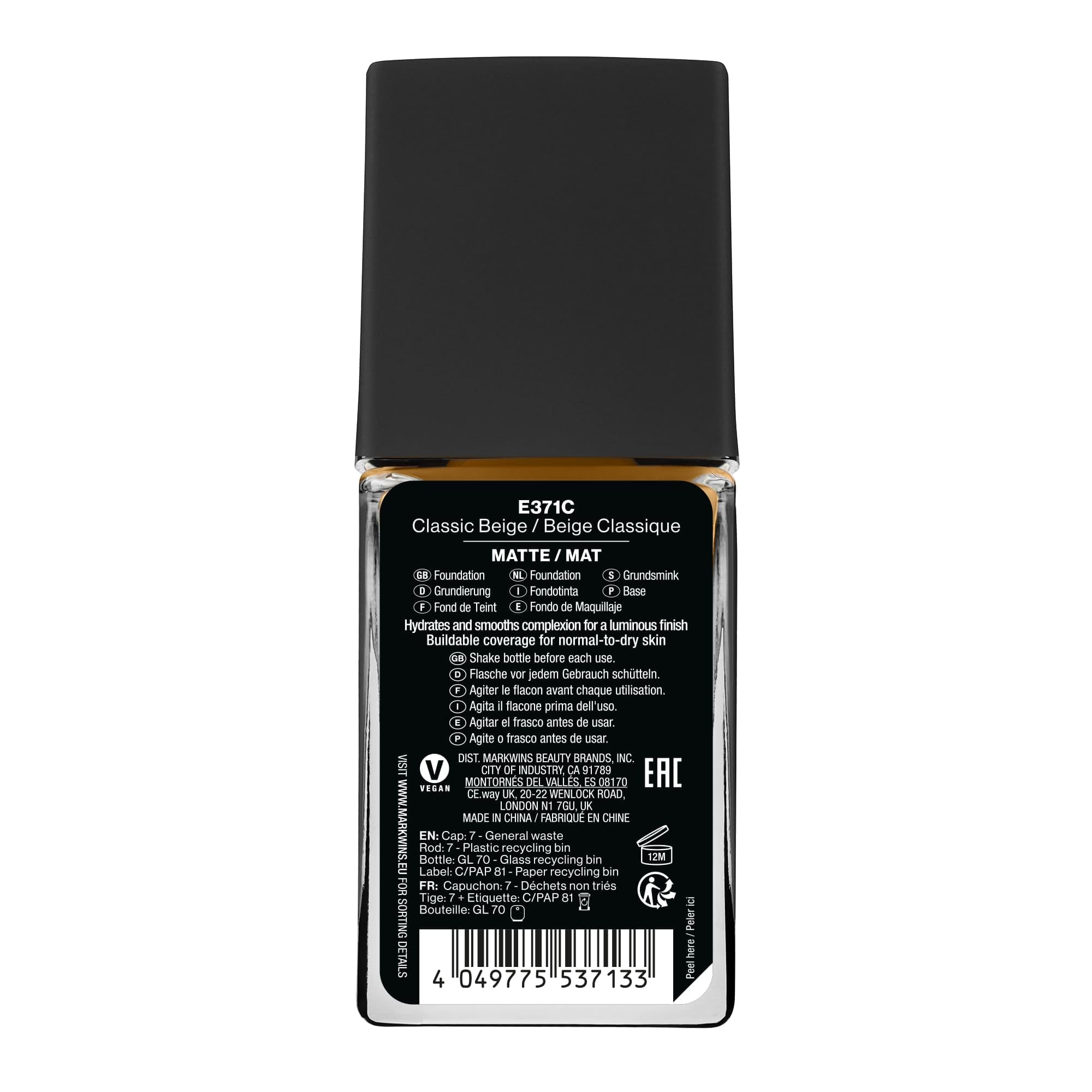 Wet 'n' Wild Photo Focus Foundation 30ml - Classic Beige