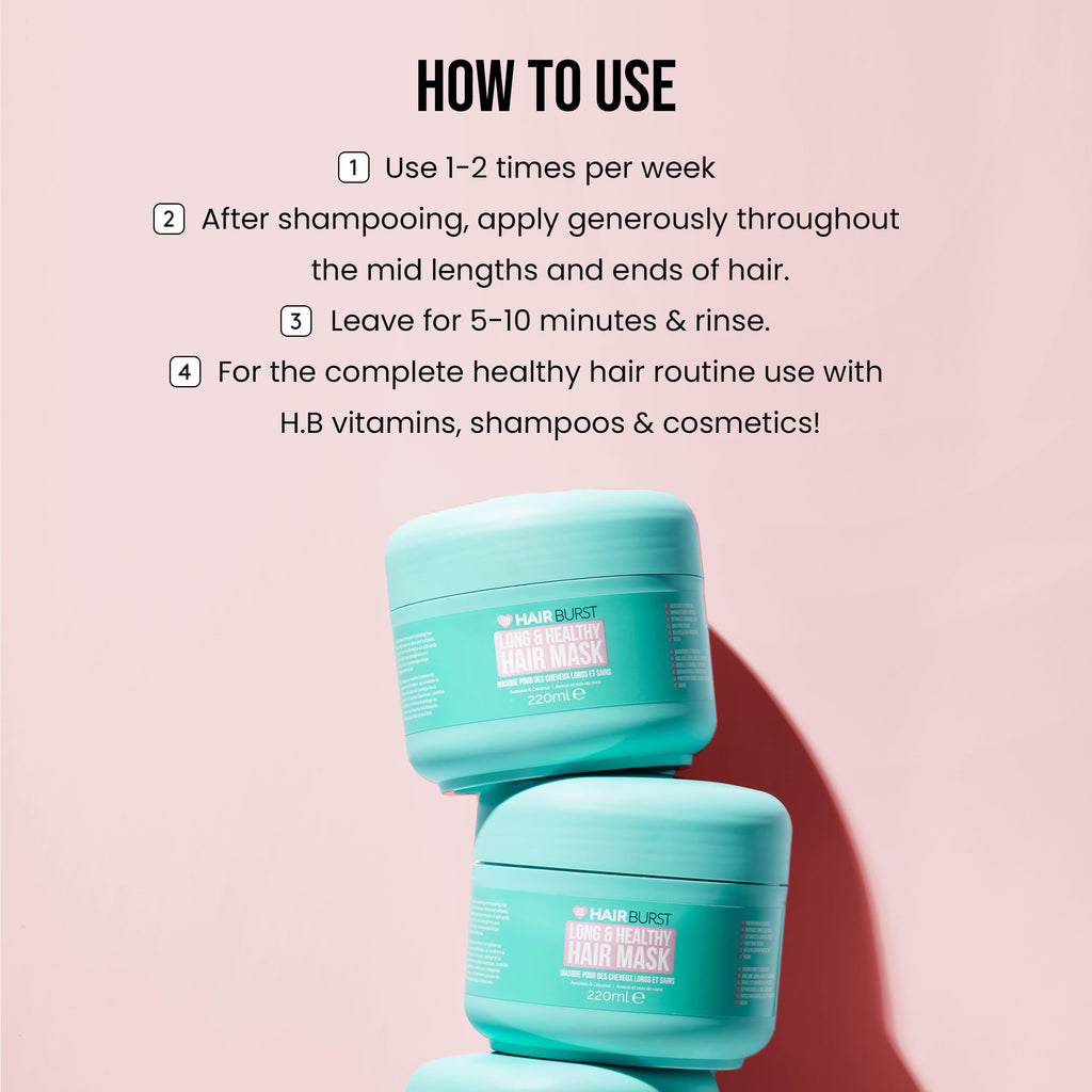 Hairburst Hydrating Hair Mask - Avocado & Coconut - 220ml