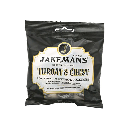 Jakemans Throat & Chest Soothing Menthol Lozenges