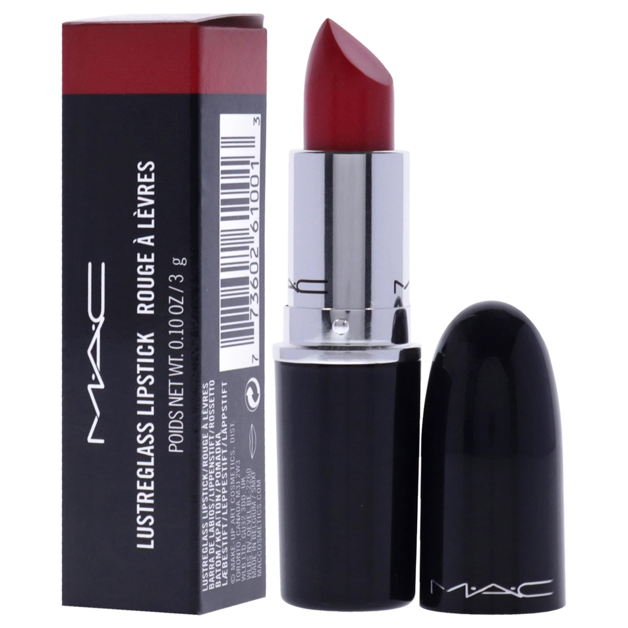 MAC Lustreglass Lipstick 3g - 502 Cockney
