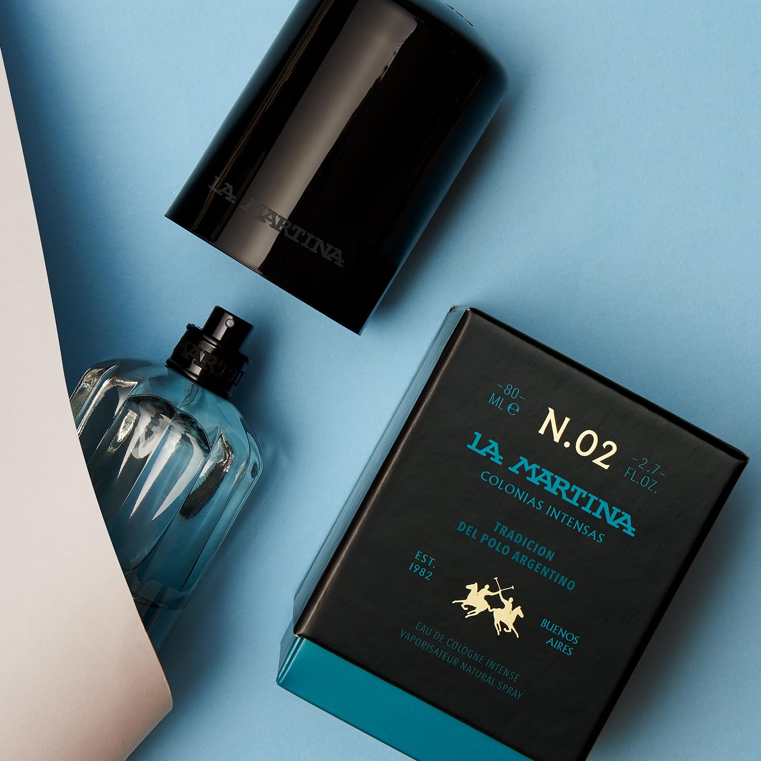 La Martina Blue Gardenia Eau de Cologne 40ml Spray - Eau de Cologne at MyBeautyBoutique by La Martina