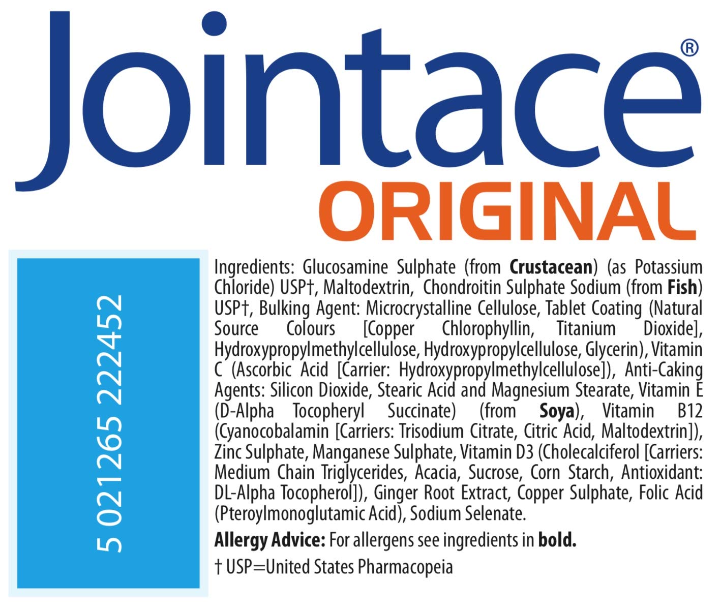 Vitabiotics Jointace Chondroitin And Glucosamine Tablets