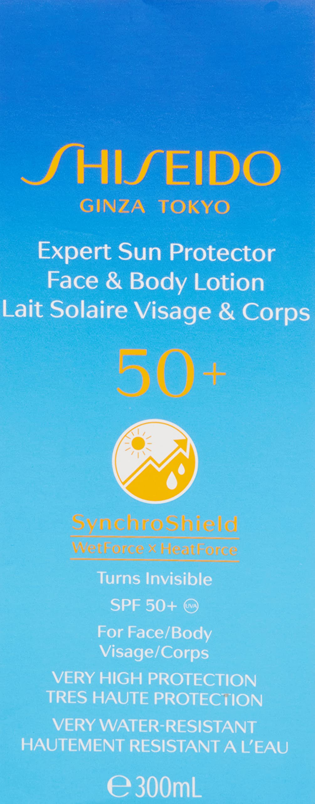 Shiseido Expert Sun Protector Face And Body Lotion SPF50+ 300ml
