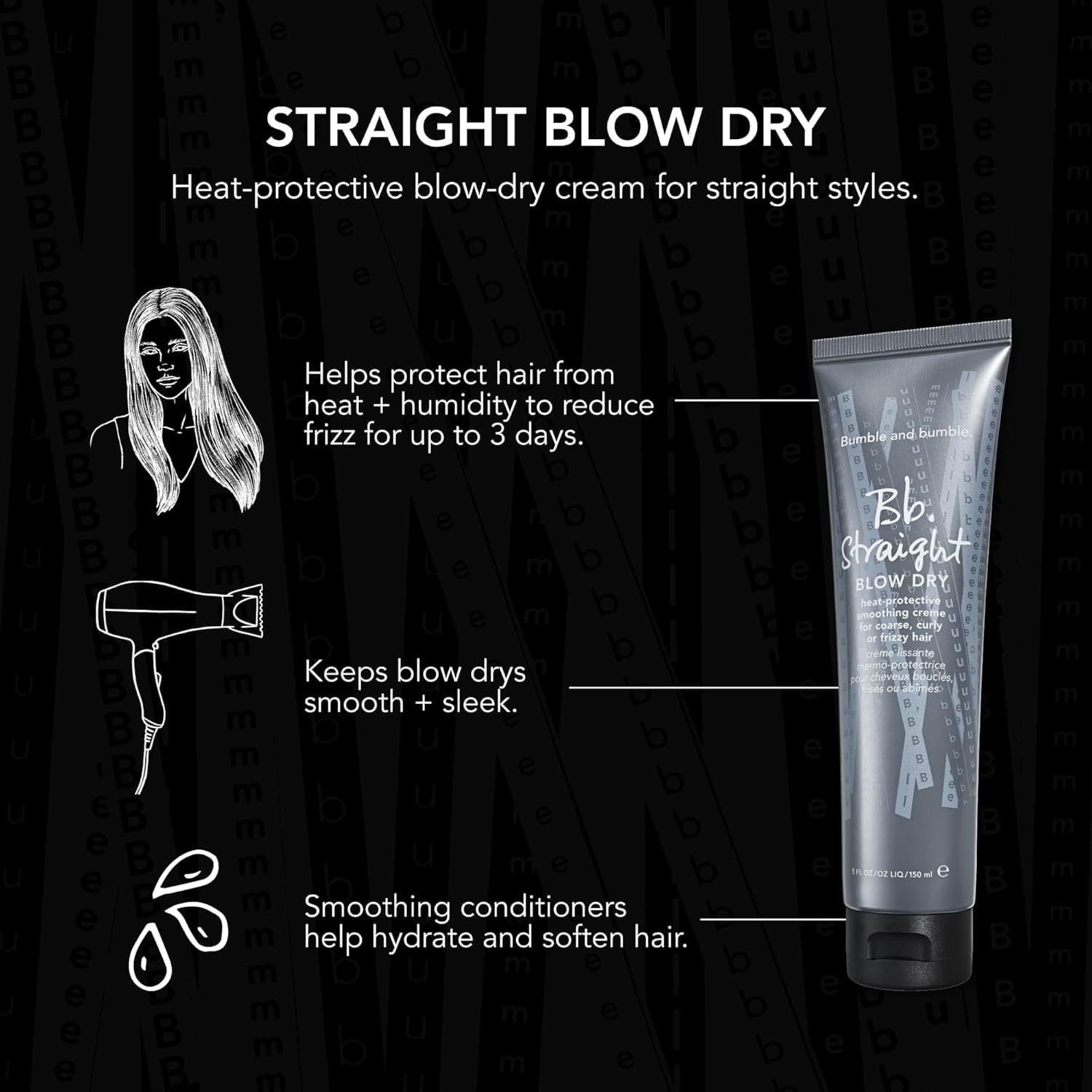 Bumble & Bumble Straight Blow Dry Balm 150ml
