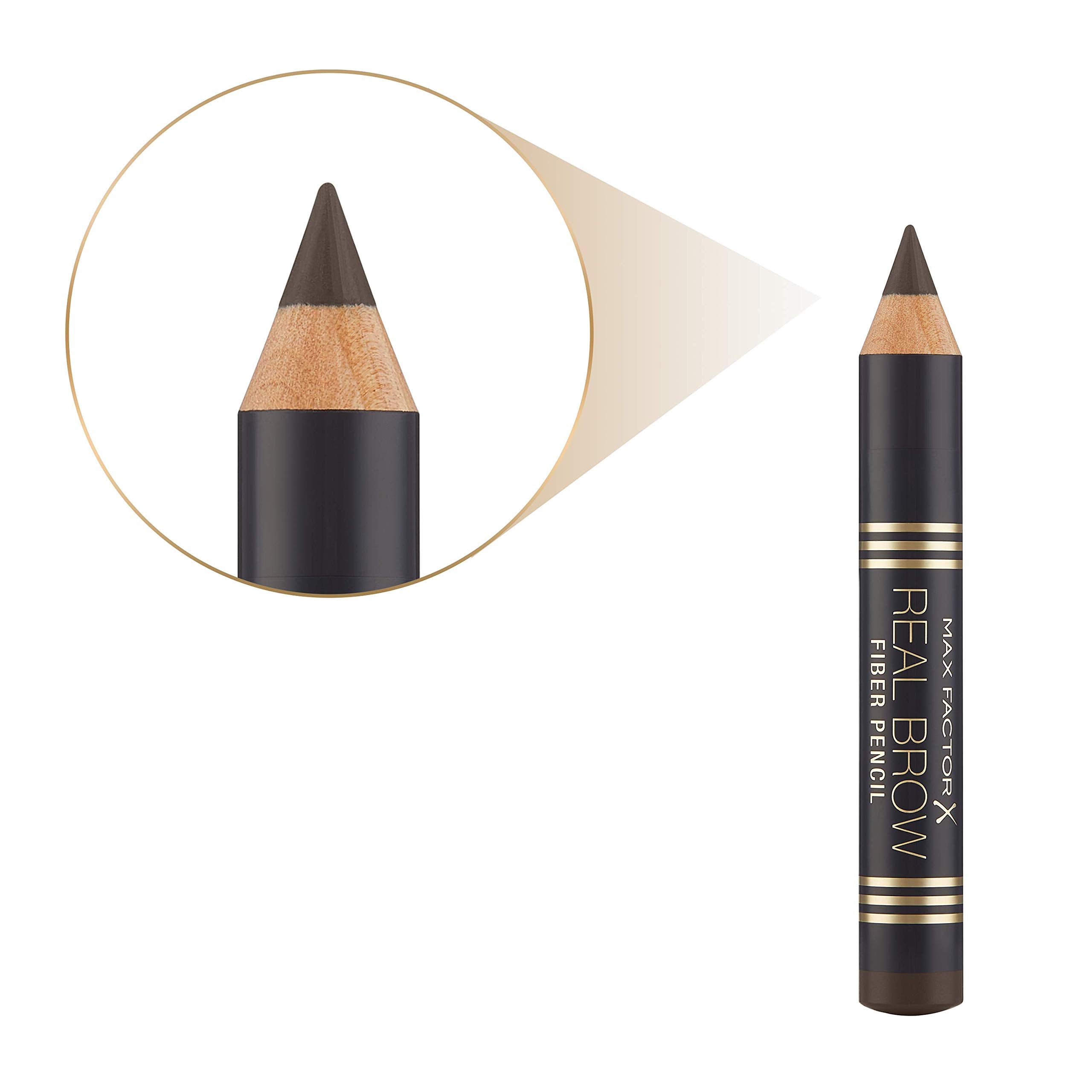 Max Factor Brow Fiber Eyebrow Pencil 1.8g - 005 Rich Brown