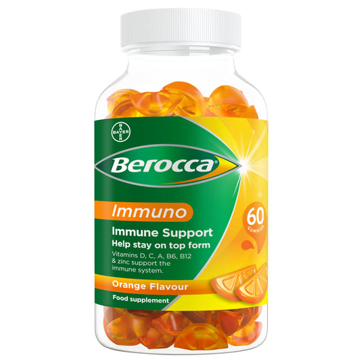 Berocca Immuno 60 Gummies Orange