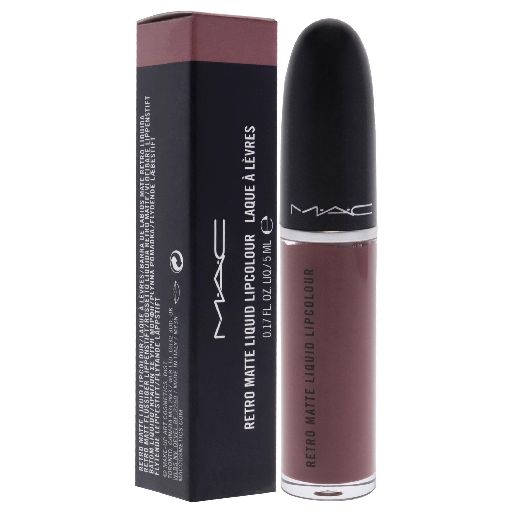 MAC Retro Matte Liquid Lipcolour 5ml - Topped With Brandy