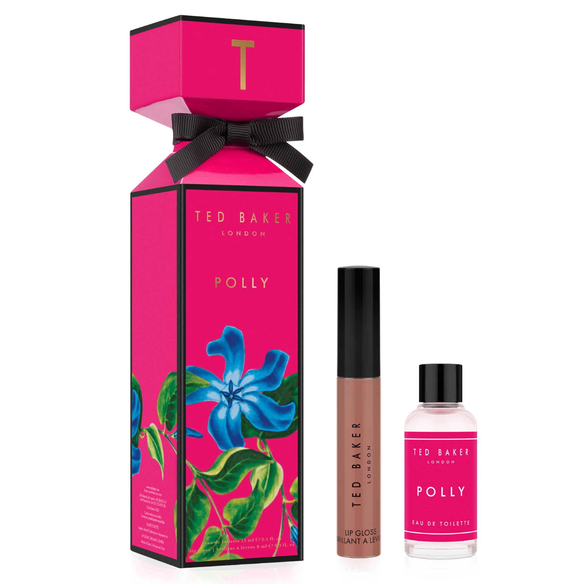 Ted Baker Polly Cracker Gift Set 15ml EDT + 8ml Lipgloss