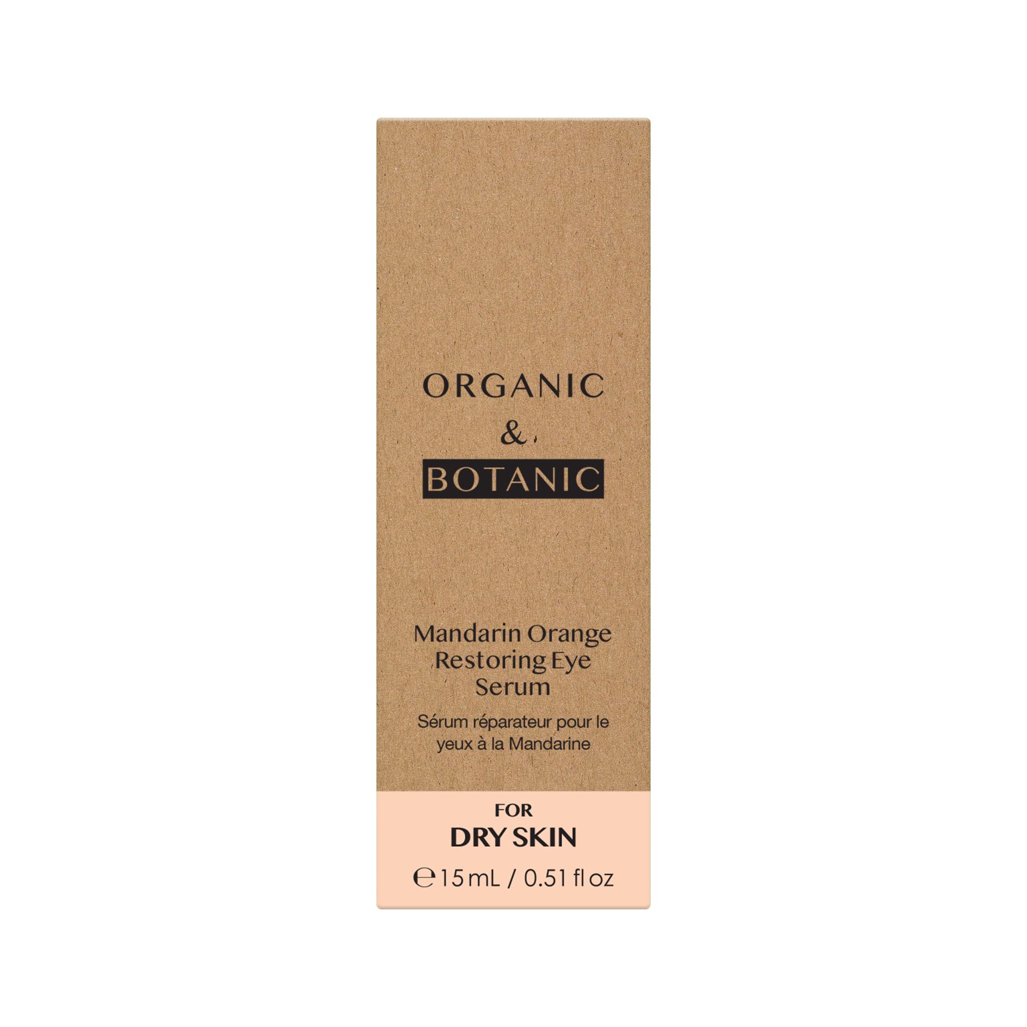 Organic  Botanic Mandarin Orange Restoring Eye Serum 15ml