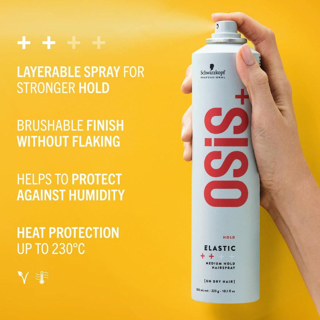 Schwarzkopf Osis+ Elastic Medium Hold Hairspray 500ml
