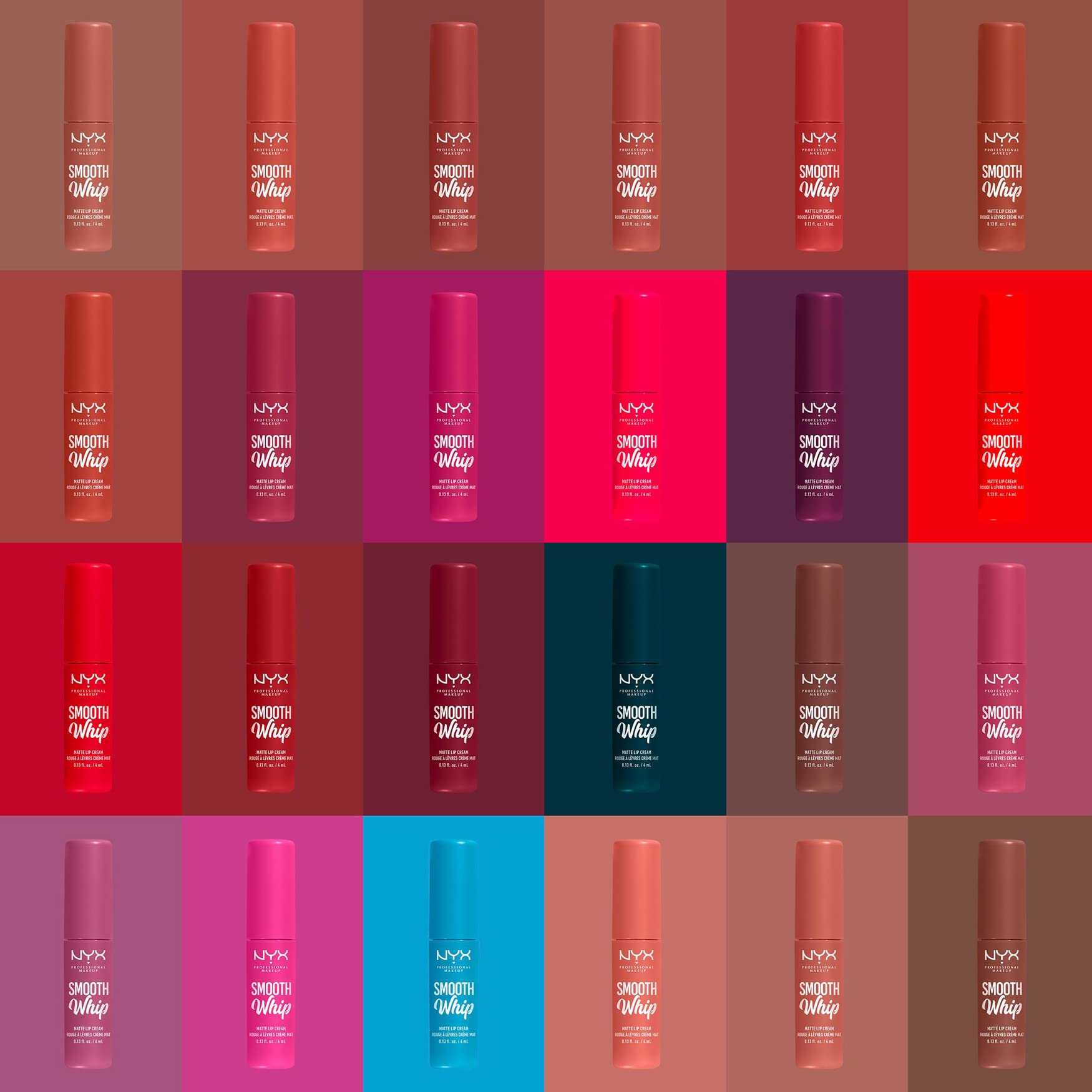 NYX Smooth Whip Matte Lip Cream 4ml - Berry Bed Sheets