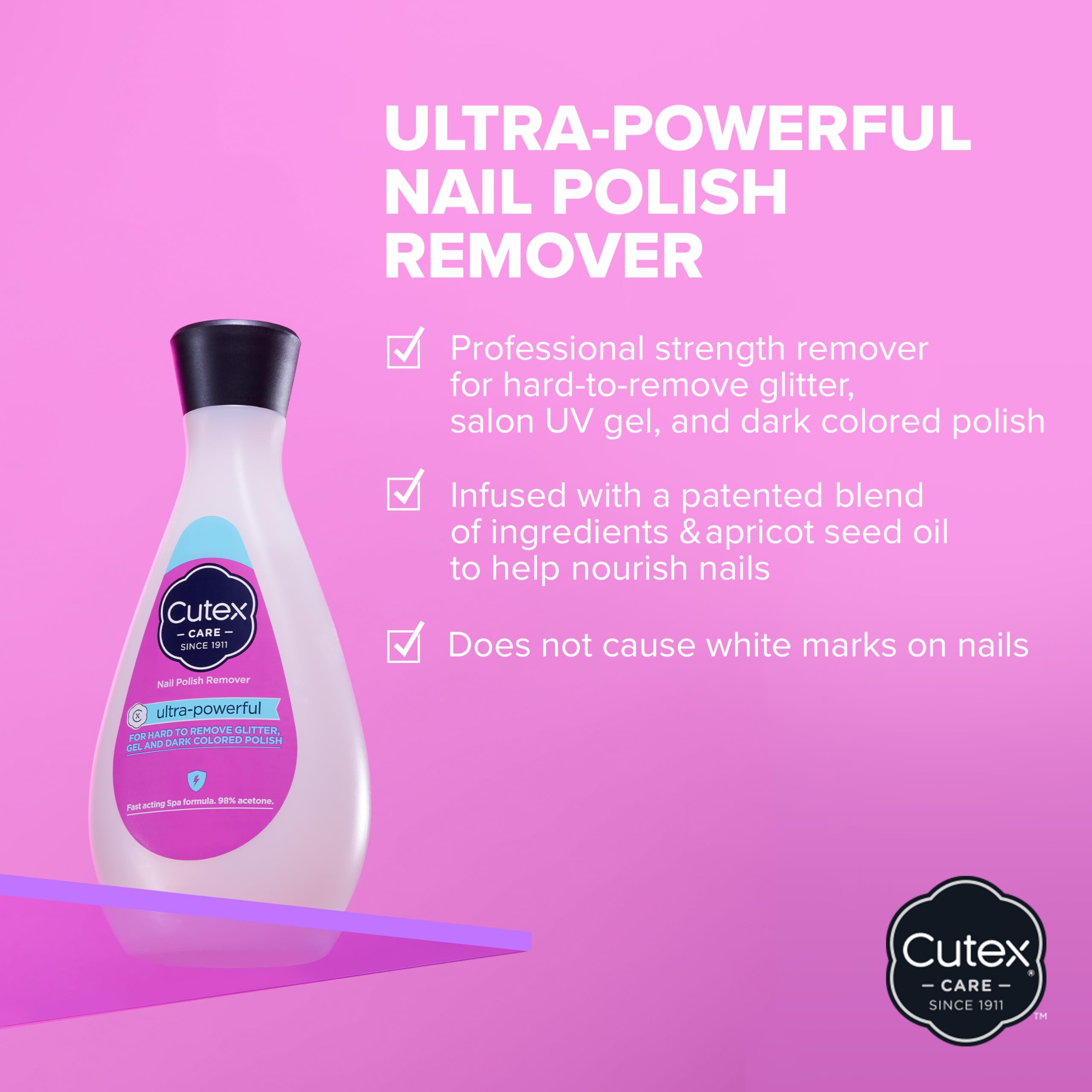 Cutex Ultra-Powerful Nail Polish Remover 200ml