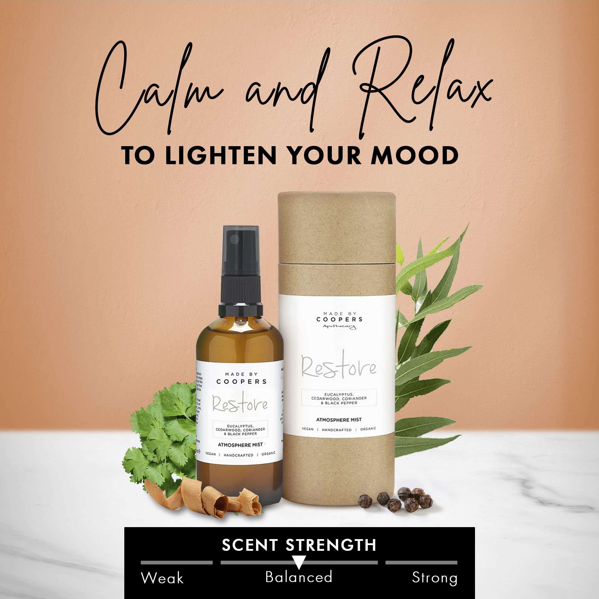 Made By Coopers Atmosphere Mist Restore Room Spray 100ml