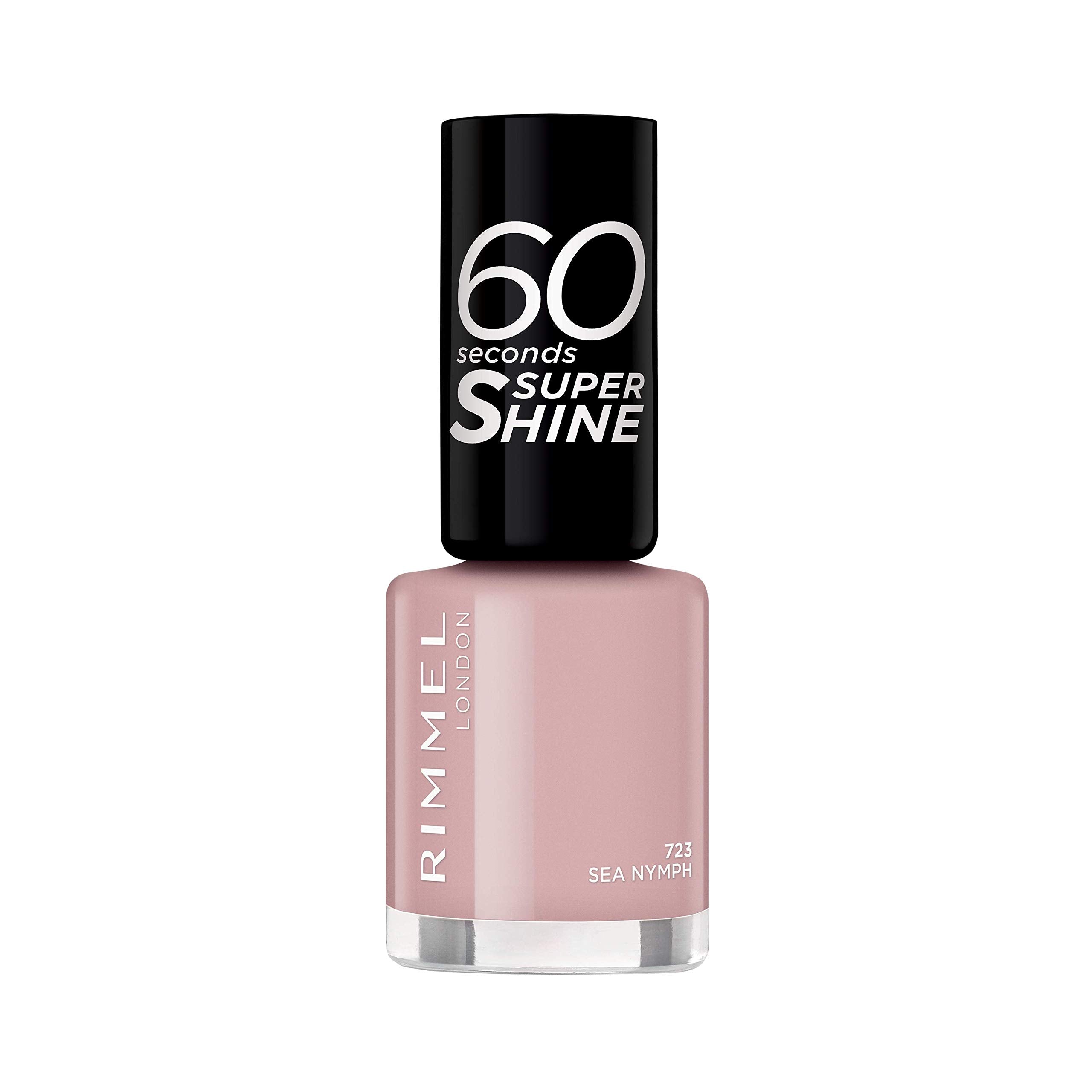Rimmel 60 Seconds Super Shine Nail Polish 8ml - 723 Sea Nymph