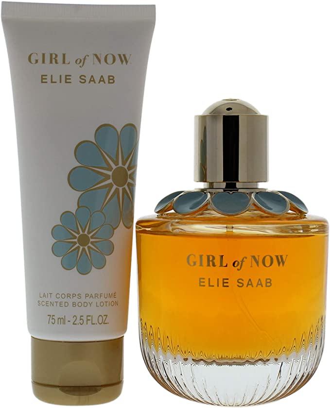 Elie Saab Girl Of Now 2 Piece Gift Set: Eau De Parfum 50ml - Body Lotion 75ml - Gift Set at MyBeautyBoutique by Elie Saab