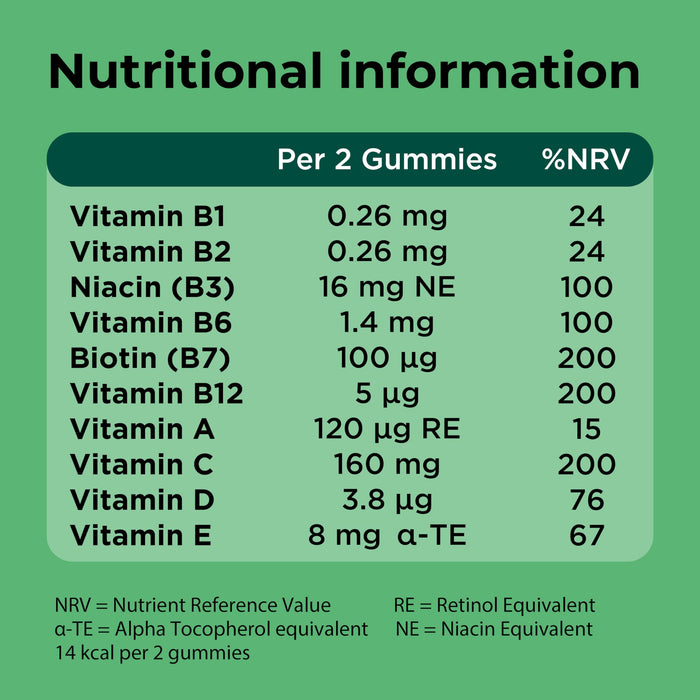 Berocca Multi-Action 60 Gummies Cherry