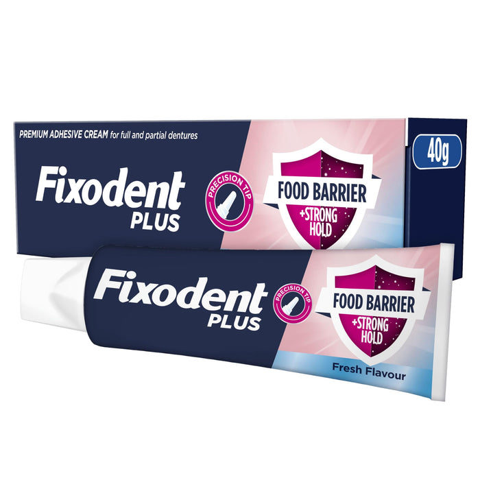 Fixodent Denture Adhesive Cream Dual Protection