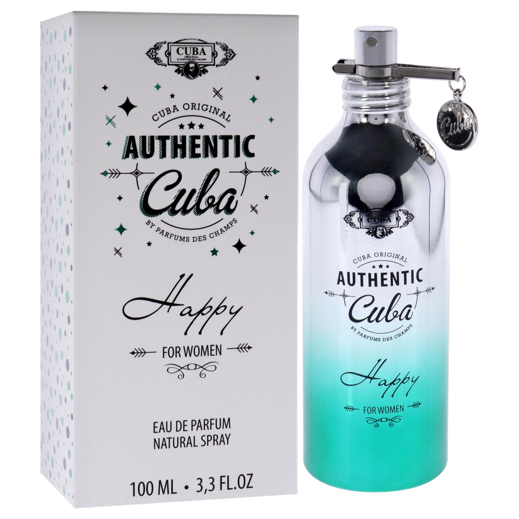 Cuba Authentic Happy Eau de Parfum 100 ML Spray