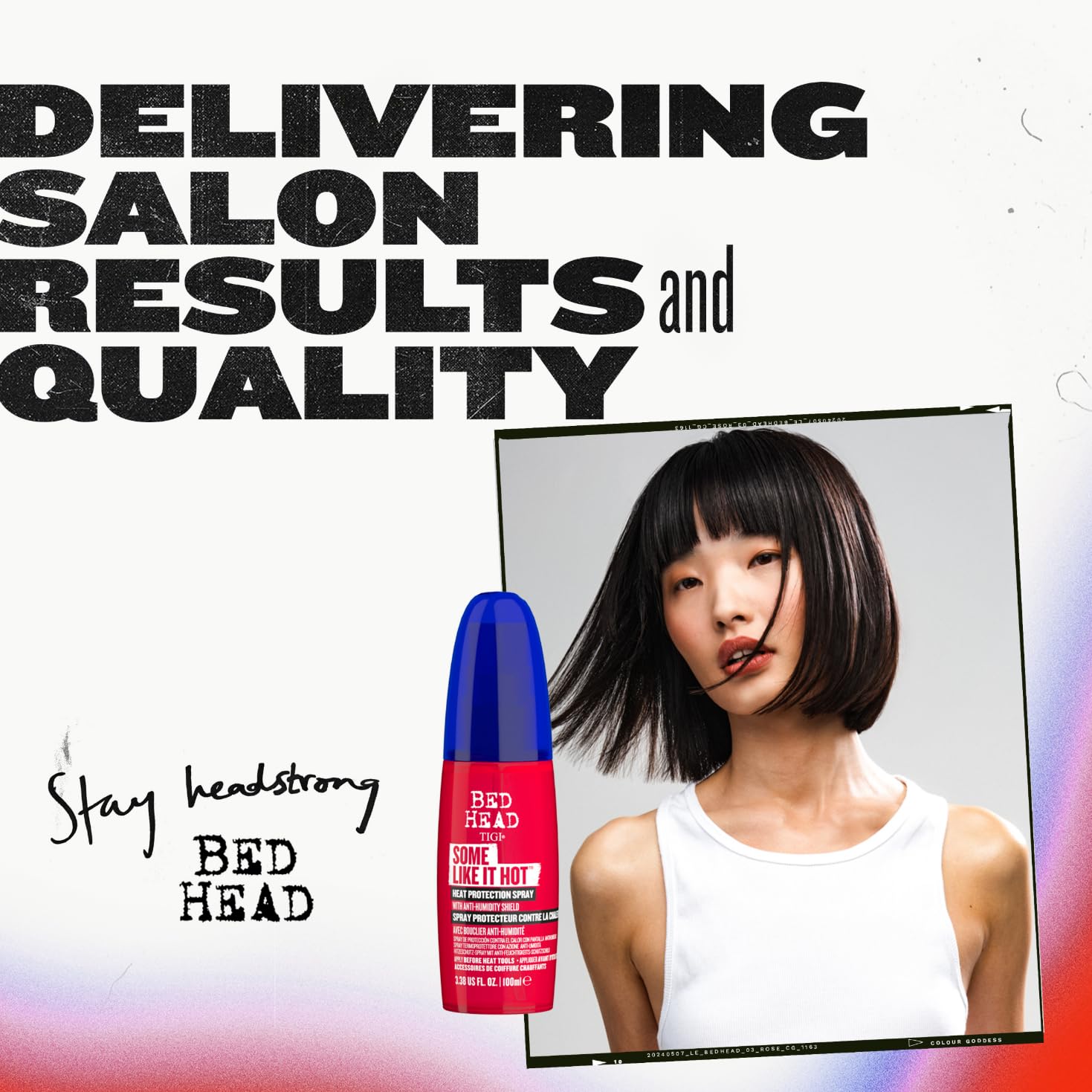 Tigi Bed Head Some Like It Hot Heat Protection Spray 100ml