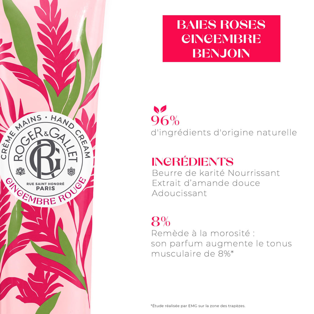 Roger  Gallet Gingembre Rouge Hand Cream 30ml