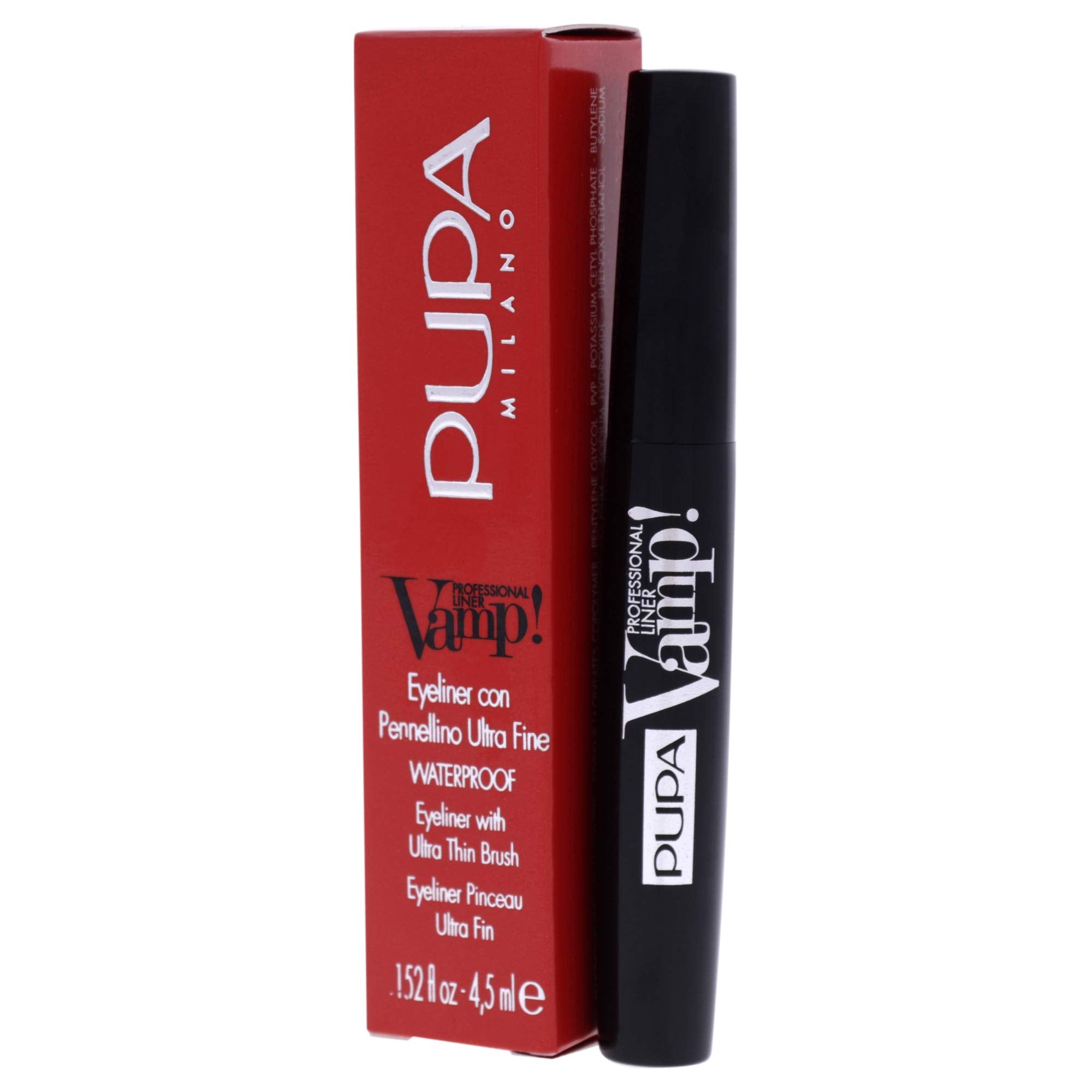 Pupa Vamp! Professional Liner 4.5ml - 100 Extra Black