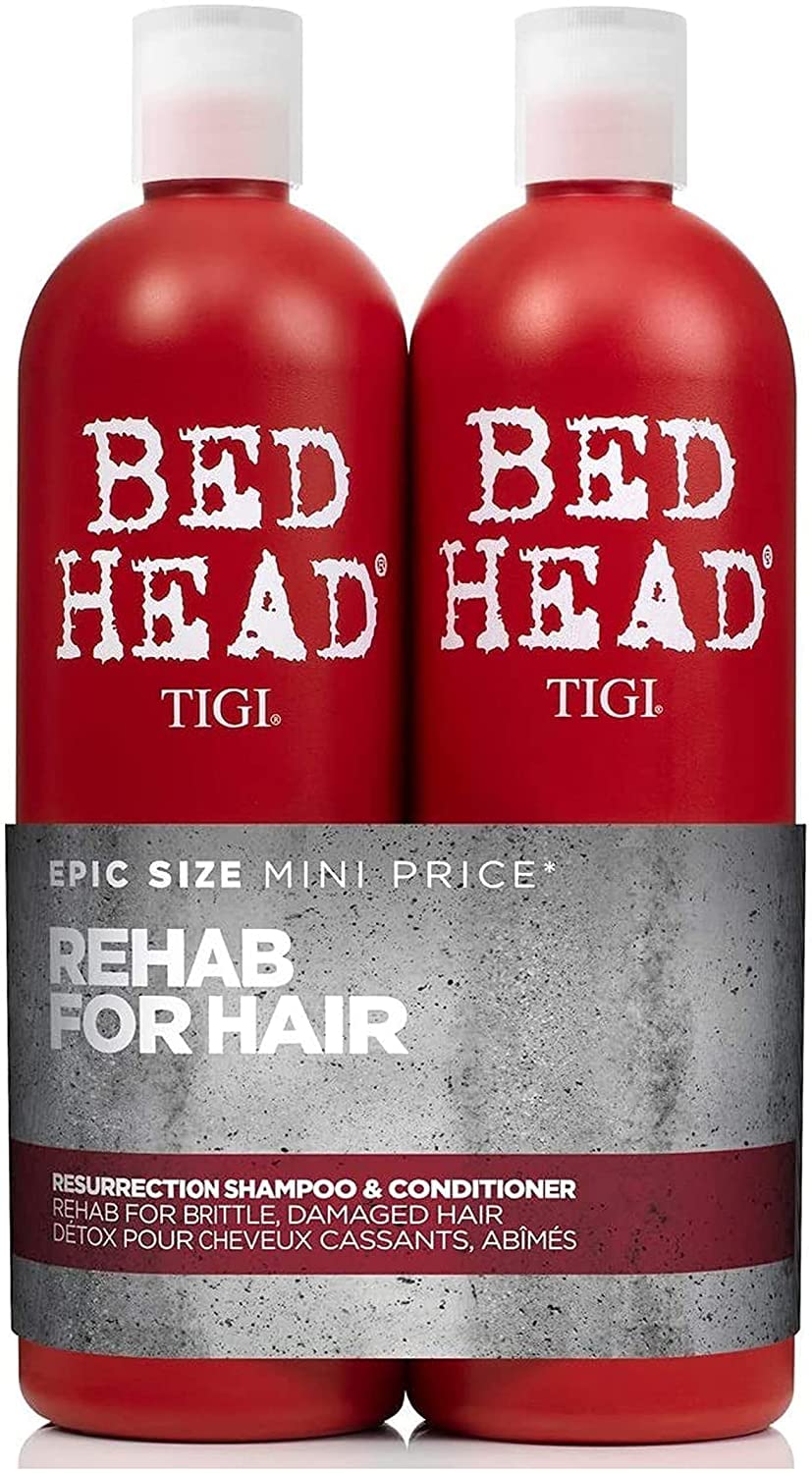 Tigi Duo Pack Bed Head Urban Antidotes Resurrection 750ml Shampoo + 750ml Conditioner 