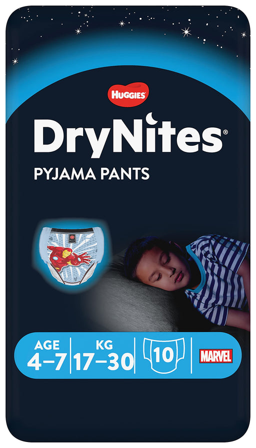 Huggies Drynites Pyjama Pants Carry Pack 4-7 Boy 