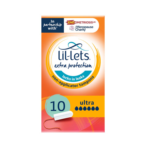 Lil-Lets Non-Applicator Tampons Ultra 