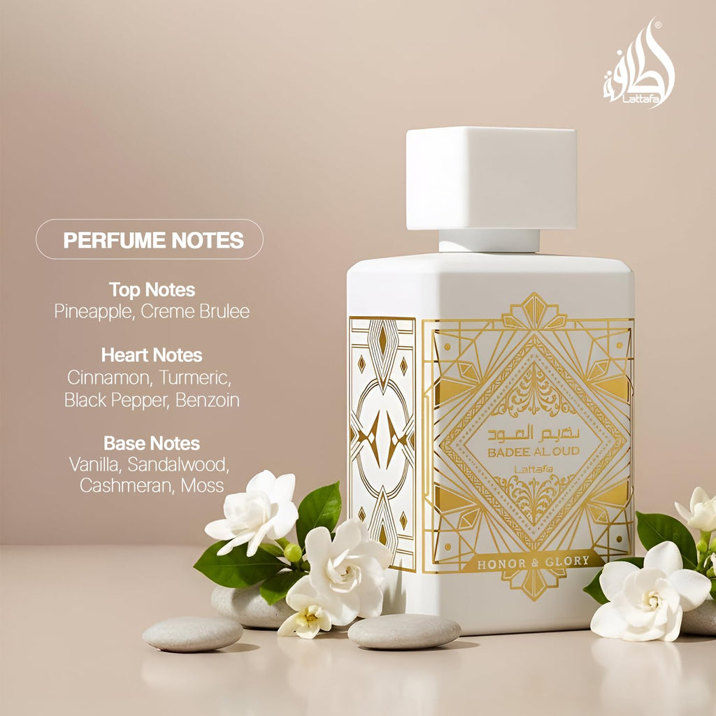 Lattafa Perfumes Bade'e Al Oud Honor & Glory Eau de Parfum 100ml Spray