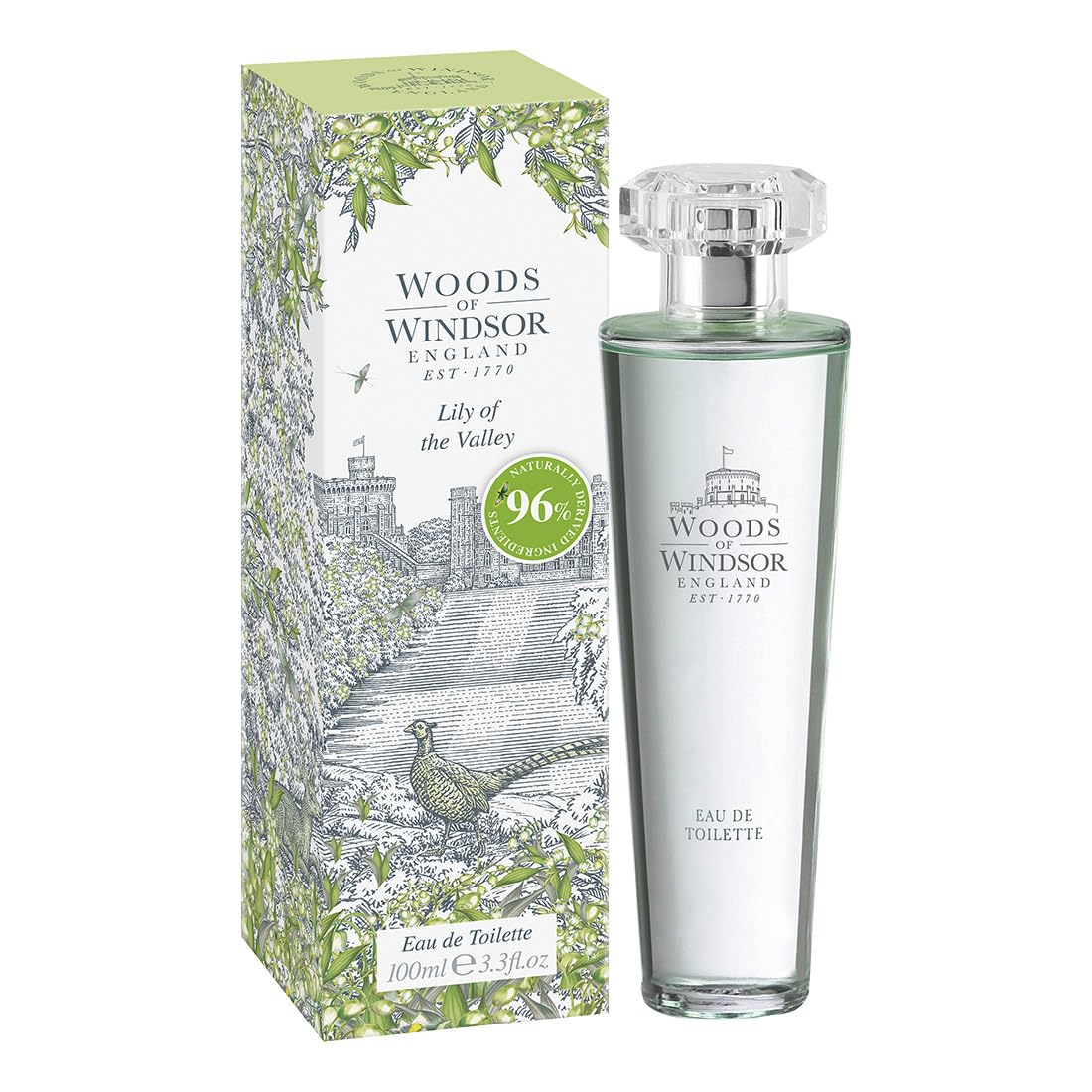 Woods of Windsor Lily of the Valley Eau de Toilette 100ml Spray